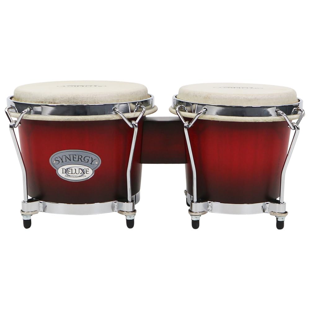 Toca 2150-WB Synergy Deluxe Bongos, Wine Burst