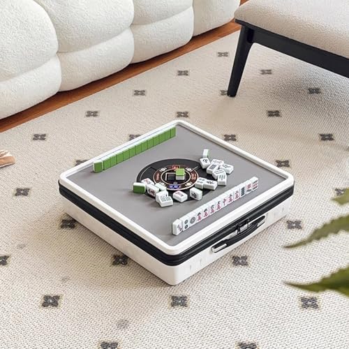 Tavolo Mahjong elettrico con piastrelle magnetiche di mescolamento automatico per stile cinese e filippino, uso interno ed esterno del gioco