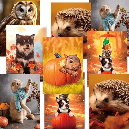 Fancy Land Kids Thanksgiving Cards