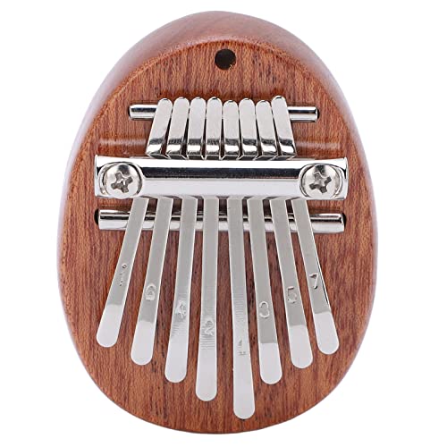 Mini piano à pouce, fabrication exquise Mini Kalimba Portable Beaux sons 8 touches avec élingue pour le divertissement - Les Beatles, Paul McCartney, John Lennon, RIngo Starr, George Harrison Mini piano à pouce, fabrication exquise Mini Kalimba Portable Beaux sons 8 touches avec élingue pour le divertissement – Image 3