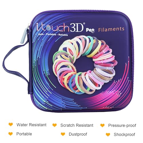 Image of WOL 3D Cartoon Printed Pencil Case with Compartments | Large Capacity Stationery Organizer Zipper Pouch, Water-Resistant Pen Holder for Girls, Boys, Kids, School, Travel & Office Use - Dark Blue