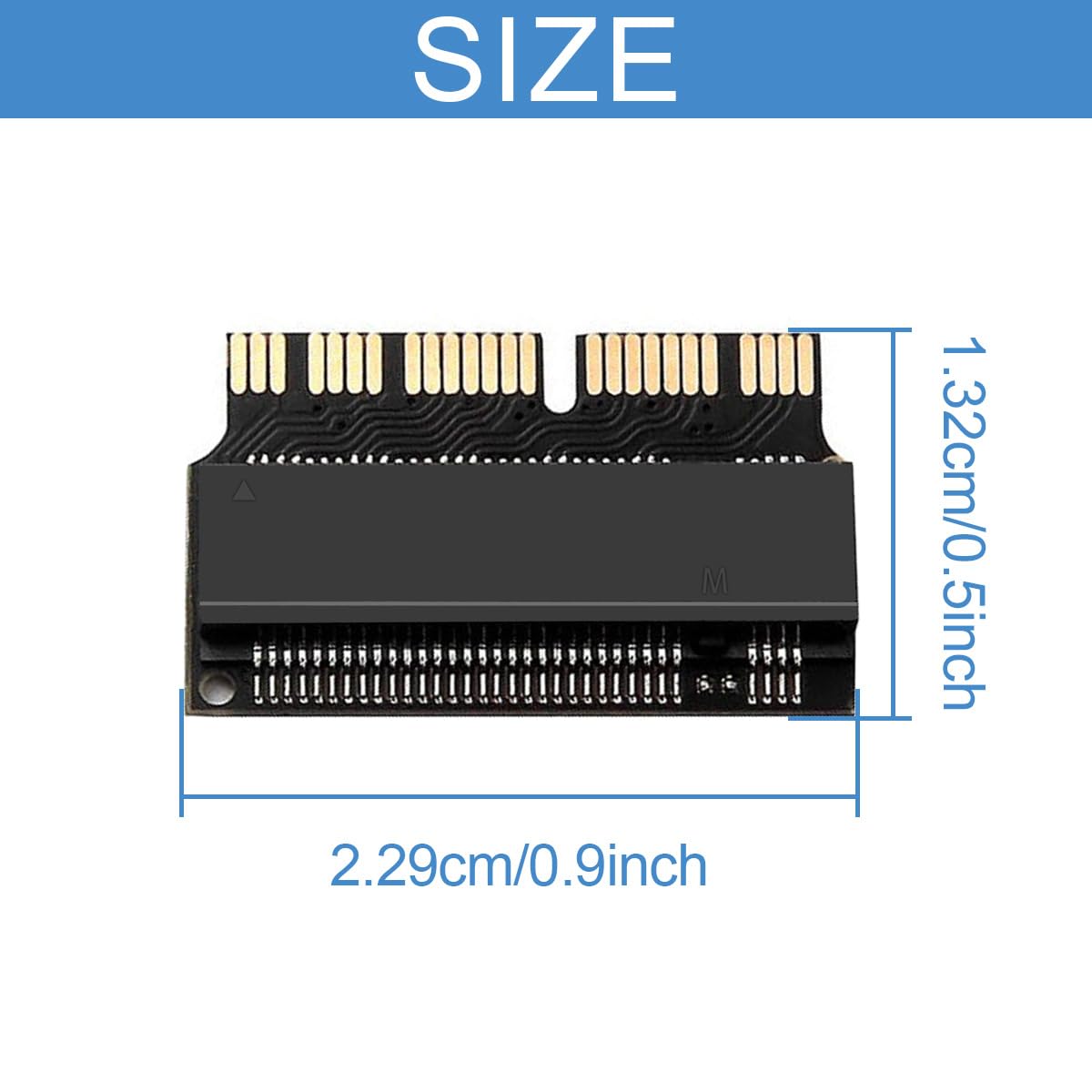 Amazon.co.jp: Xiatiaosann NGFF M.2 nVME SSDアダプターカードMacbook