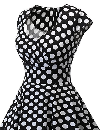Image of Bbonlinedress Women Short 1950s Retro Vintage Cocktail Party Swing Dresses