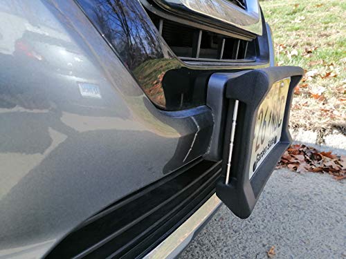 Bumper Thumper Ultimate Complete Coverage Front Bumper Guard Shock Absorbing Flexible License Plate Frame (2021 License Plate Frame) #TOP3