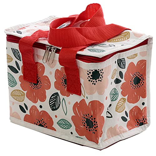 Puckator Sac Repas Isotherme - Fleurs Champs de Coquelicots