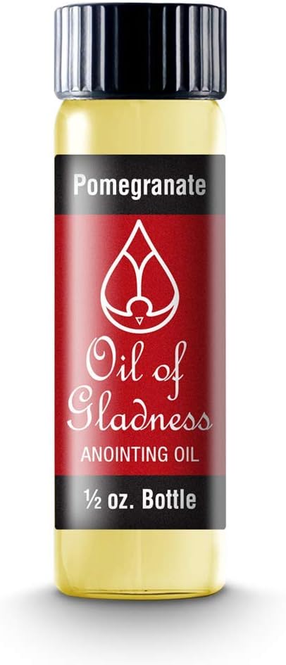 Pomegranate Anointing Oil - Oil for Daily Prayer, Ceremonies and Blessings 1/2 oz