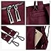 Uromee Travel Backpack Purse for Women Vegan Leather Ladies Fashion Tassel Shoulder Bag Convertible