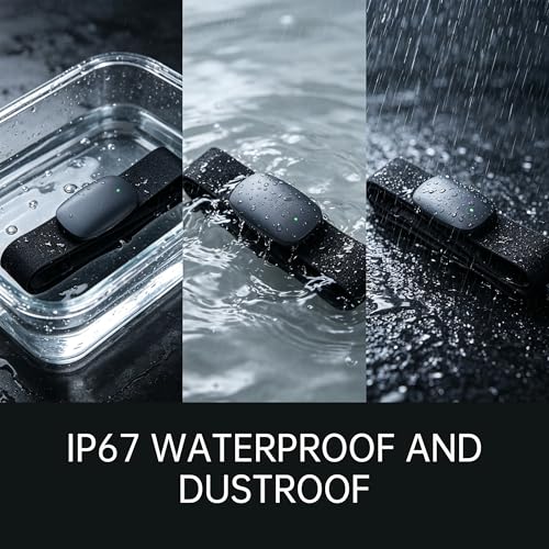 DEEPTIDE Heart Rate Monitor Chest Strap CL803,Bluetooth ANT+400h Battery - image 5