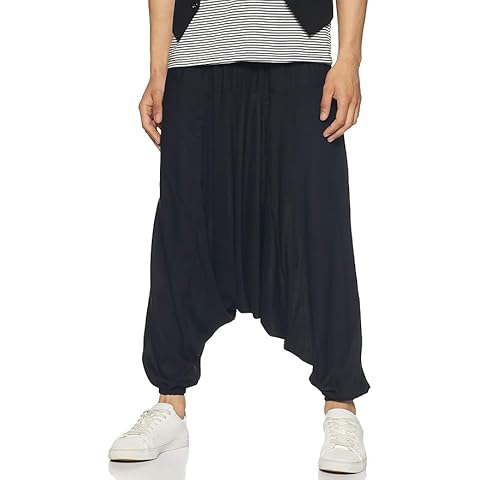 Fressia Fabrics Harem Pants Women Yoga Pants Women Black, One Size Cover