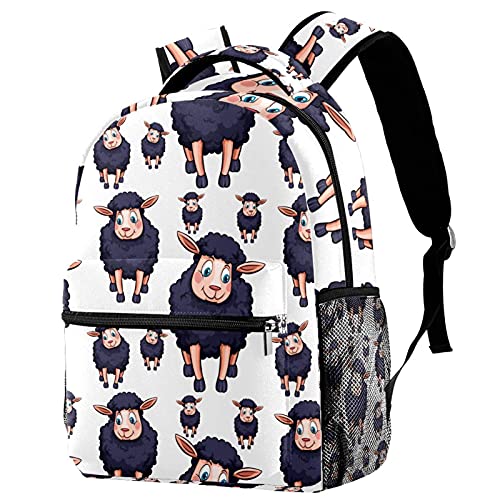 Sac à dos d'école licorne et sirène multicolore pour vie étudiante