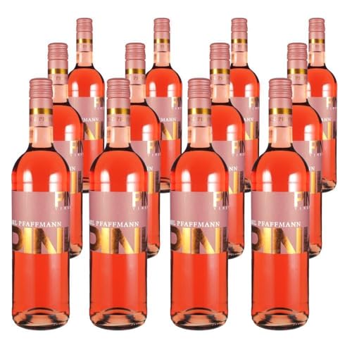 Vorteilspaket (12x0.75L) Pink Vineyard QbA trocken (242) Karl Pfaffmann/ErnenWein/Wine