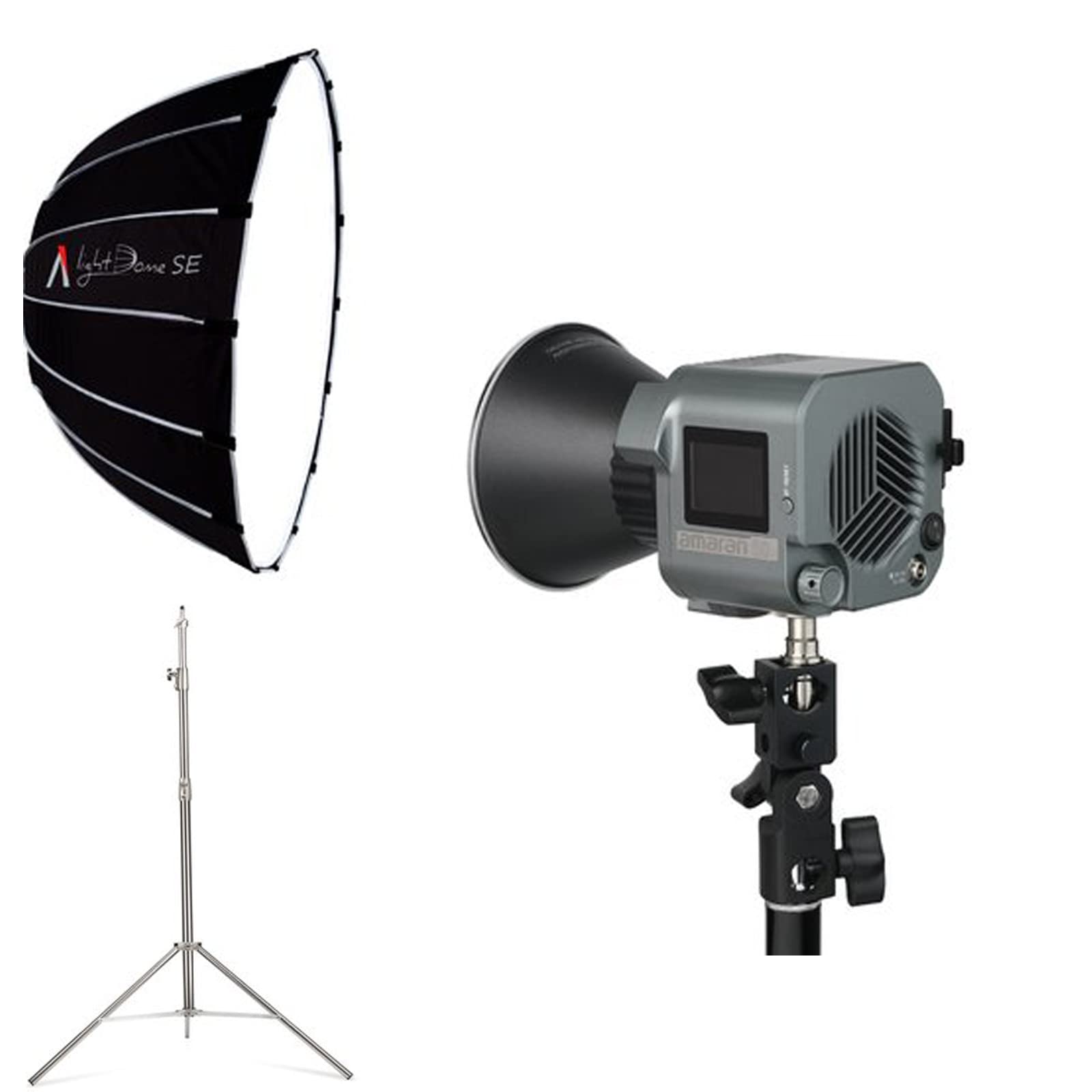 Amazon | Aputure Amaran 60D ドーム SE ソフトボックス付き