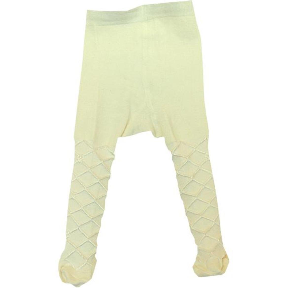 Baby Tights White, Cream or Pink in Newborn, 0-3, 3-6 months Cotton Blend