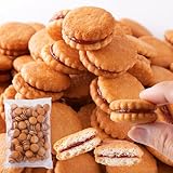 天然生活 お徳用 りんごジャムサンドクッキー (500g) サクサク食感 洋菓子 国産りんごジャム 国内製造 ロングセラー焼菓子 お茶請け おやつ