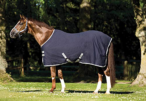 Horseware Amigo Stable Sheet 0g- Navy/Silver