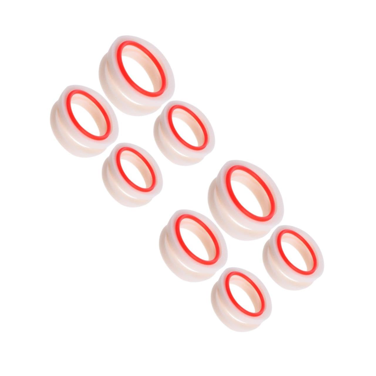 balacoo 8 Sets Handlebar Spacers Front Stem Fork Washer Headset Spacers Cycling Oil Seal Sponges Front Suspension Ring Bike