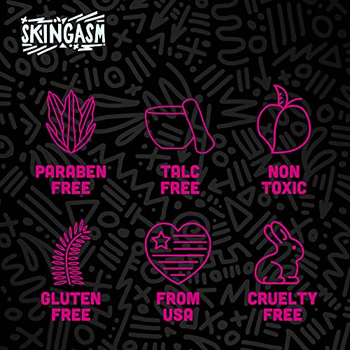 Skingasm All Nighter Lip Stain & Lip Transformer- A Cruelty-Free Dual-Sided Matte Lipstick And Lip Gloss - Long Lasting Lipstick & Prismatic Shine - Kiss-Proof Color (Bite Me (Berry)) #TOP3