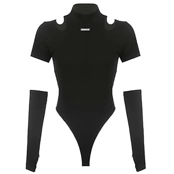 UVERworldTAKUYA∞着用 BACKLASH HUKYKXCz Dark Techwear Punk Bodycon Women Bodysuits Gothic