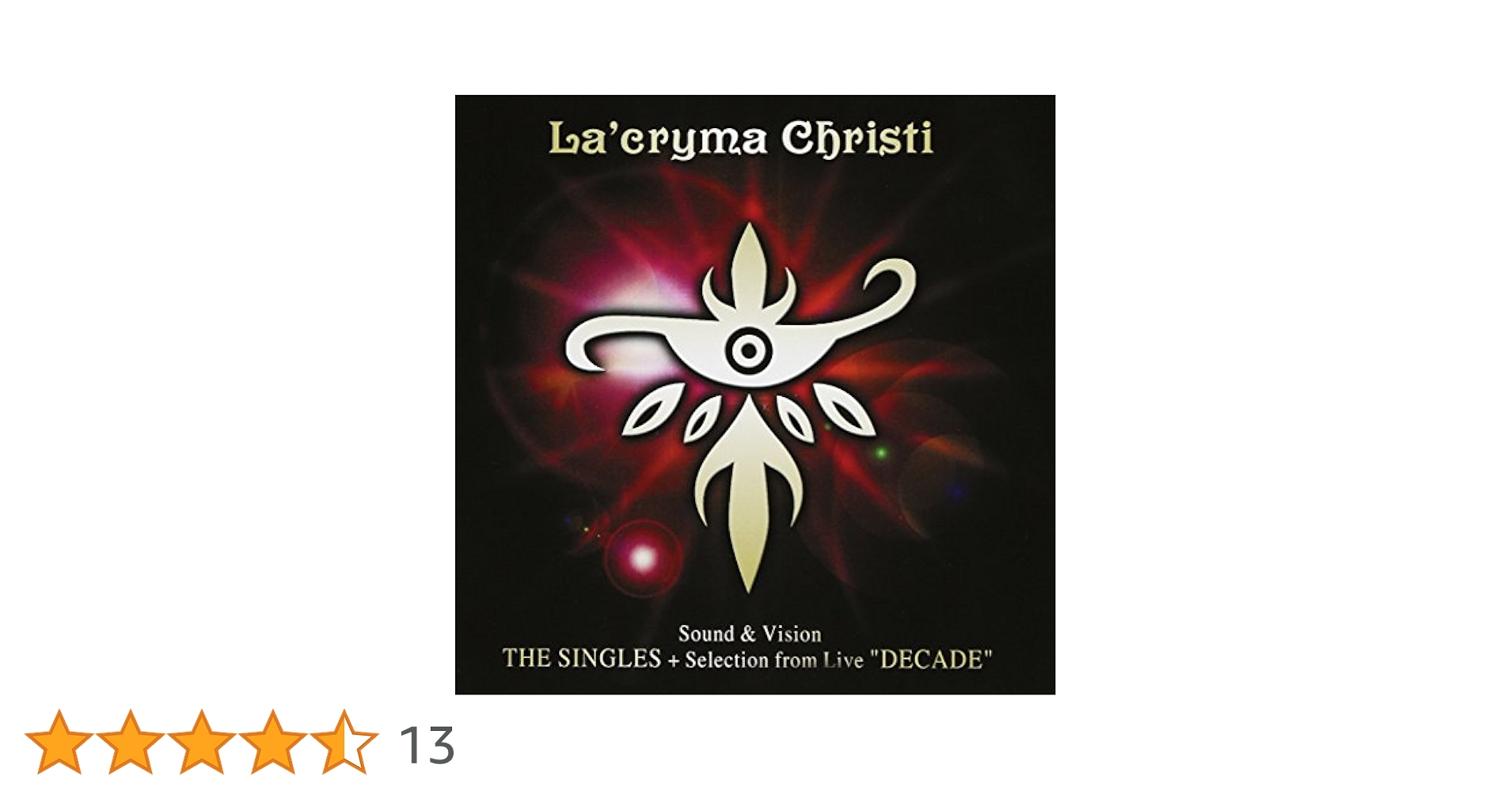 ミュージック La'cryma Christi DECADE DVD BOX Amazon.co.jp: Sound & Vision THE SINGLES + Selection from