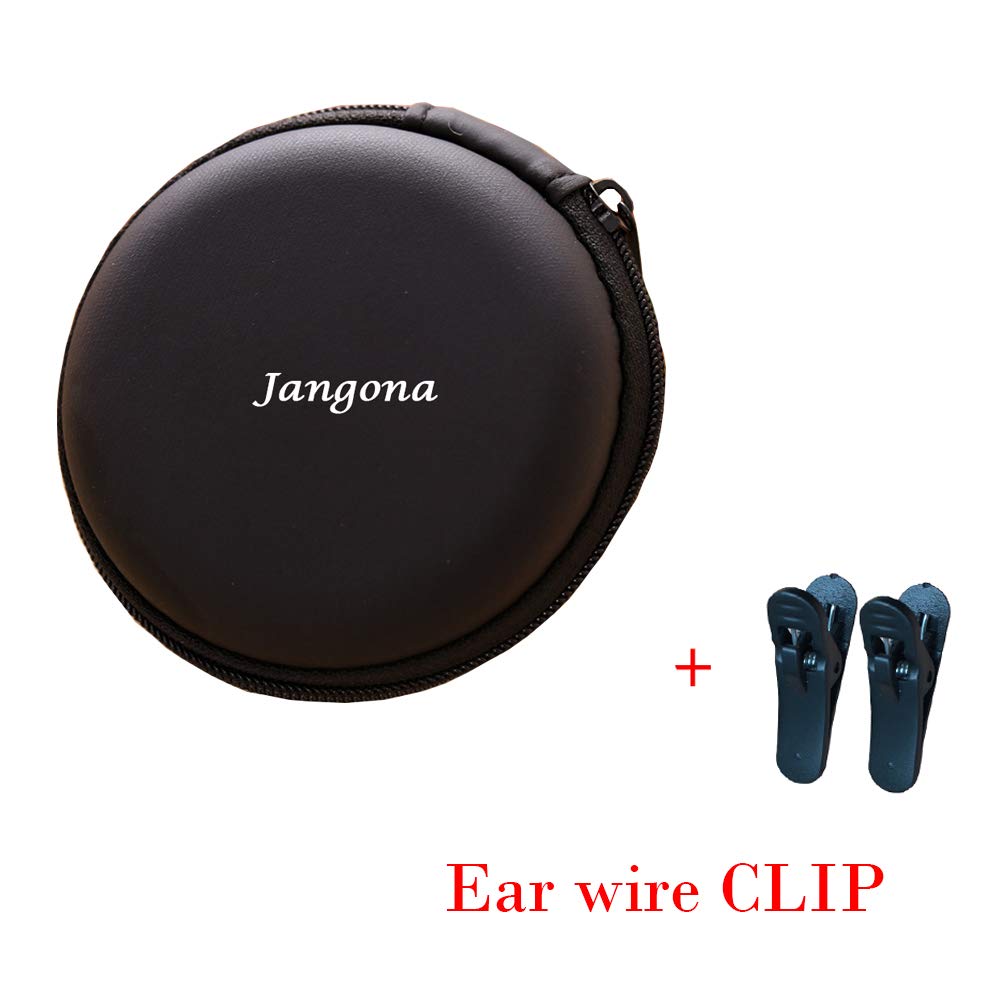 Jangona - Cavo MMCX per auricolari da 3,5 mm, per SE215, SE315, SE425, SE535, SE846, Logitech UE900, Weston W40, W50, W60, W80, 8 fili, per donne, ragazzi, ragazze, uomini, donne (nero e bianco)