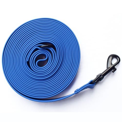 Waterproof Dog Training Leash,Long Line Heavy Duty Outdoor Recall Lead 10ft 16ft 20ft 30ft 50ft for...