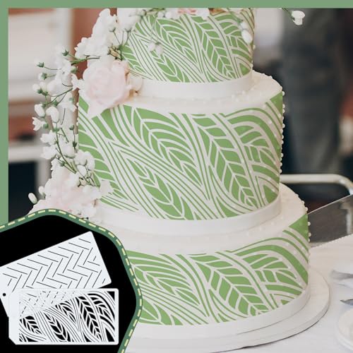 Marspark 20 Pieces Wildflower Stencils for Painting Template Flower Wall Stencils Reusable Spring Templates PET DIY Drawing for Painting on Wood Wall(Irregularity Style)