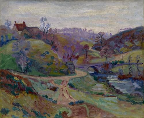 Poster Guillaumin Crozant Décoration Murale de Bureau Toile Impressionnisme