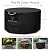 QH.HOME Fire Pit Cover Round, 100% Waterproof, 600D Strong Tear Resistant, Outdoor Firepit Covers Round Fits 33",34 inch,35 inch,36 inch Fire Pit Cover, 36” Dia X 20”H -Black