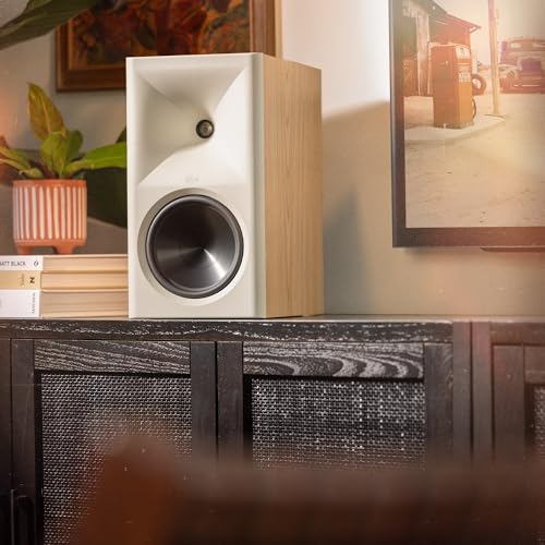 Image of Klipsch The Sevens II Dolby Atmos 6.5 inch Powered Speakers Red Oak (Pair)