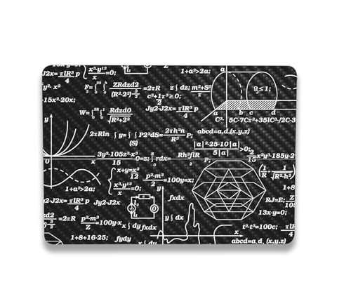 Image of MightySkins Carbon Fiber Skin Compatible With Microsoft Surface Laptop Studio 2 (2023) Full Wrap Kit - Mathematical | Protective, Durable Textured Carbon Fiber Finish | Easy To Apply | Made in the USA