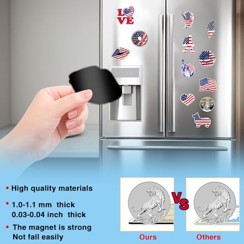 Imán decorativo GTOTd bandera americana pack 12 miniatura 3