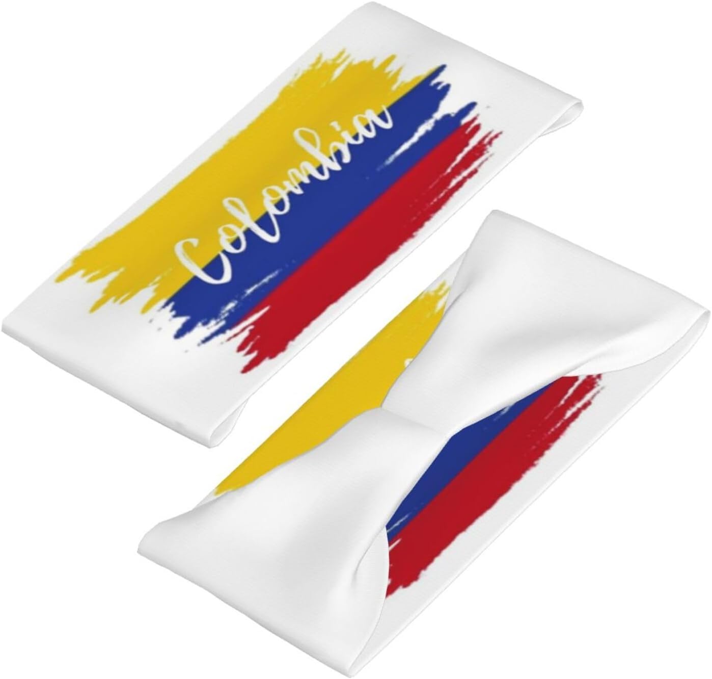 Cute Flag Sports Headbands Men Women Patriotic Flag Workout Headband Sweatband Headbands for Running,Cycling,Yoga image 4