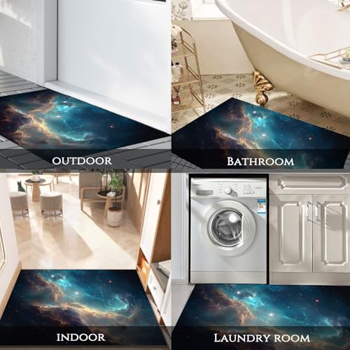 Tapis entrée intérieur antidérapant lavable pour stopper l'eau et la boue