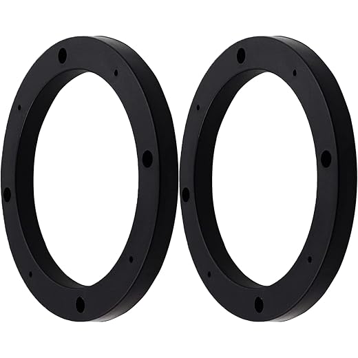 2 Pcs 5 inch Universal Fit ABS Car Stereo Speaker Spacers 0