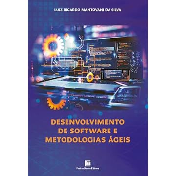 Capa do livro Desenvolvimento de Softwares e Metodologias Ágeis