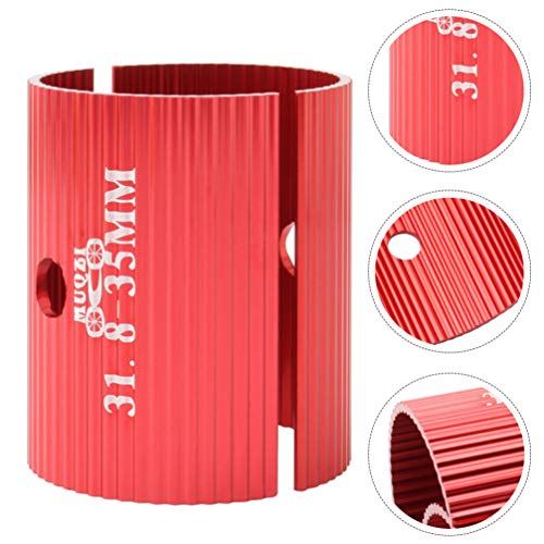 FAVOMOTO 2Pcs Adaptador Da Haste Haste De Liga de Alumínio Bicicleta Guiador Shim Adaptador Redutor