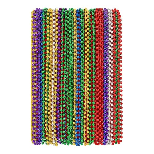 Oojami Mardi Gras Beads Necklaces - 33
