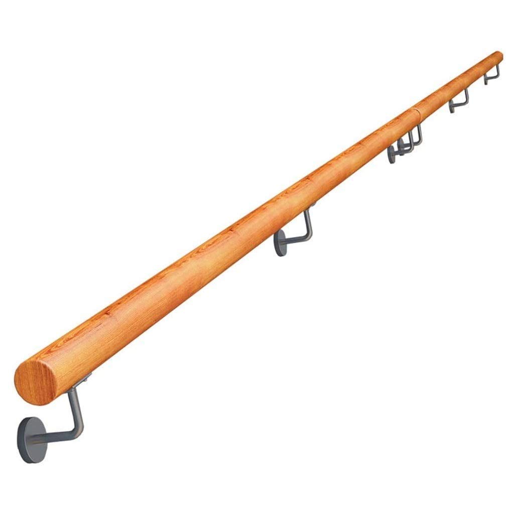 Rampe d'escalier en bois avec kit complet de garde-corps de couloir