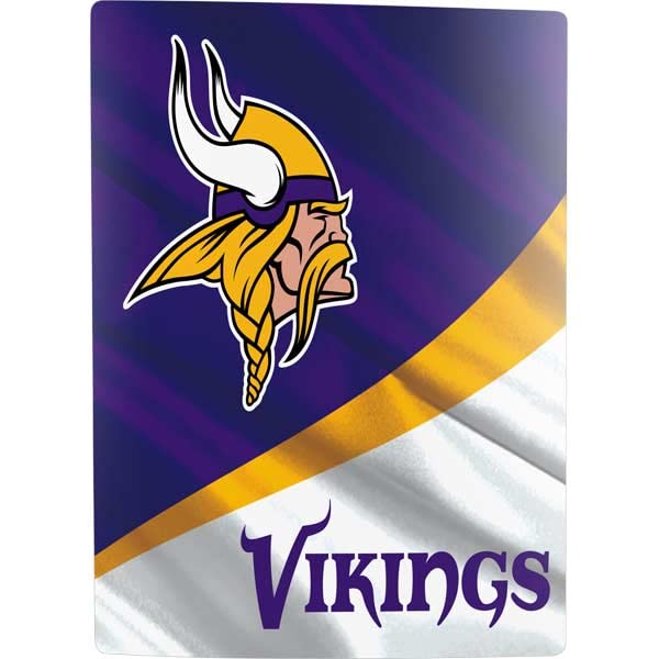 Skinit Decal Gaming Skin Compatible with PS5 Digital Edition Bundle - Officially Licensed NFL Minnesota Vikings Design