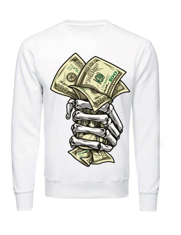 decor production Printed Sweatshrits for Winter, Casual Stylish Warm Wear for Men and Women (White Color, Cotton Blend Fabric, Unisex Sweatshirt)_AA80-picture-26