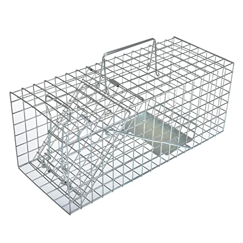 Anyhall Squirrel Trap Heavy Duty Humane Live Animal Cage Trap (No Assembly Required) - 17' x 7' x 7'
