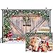 AIIKES 7x5FT Sfondo di Natale Natale Tavola di legno Fotografia Sfondo Albero di Natale Regalo Sfondo di neve Decorazione per feste a casa Sfondo 12-390