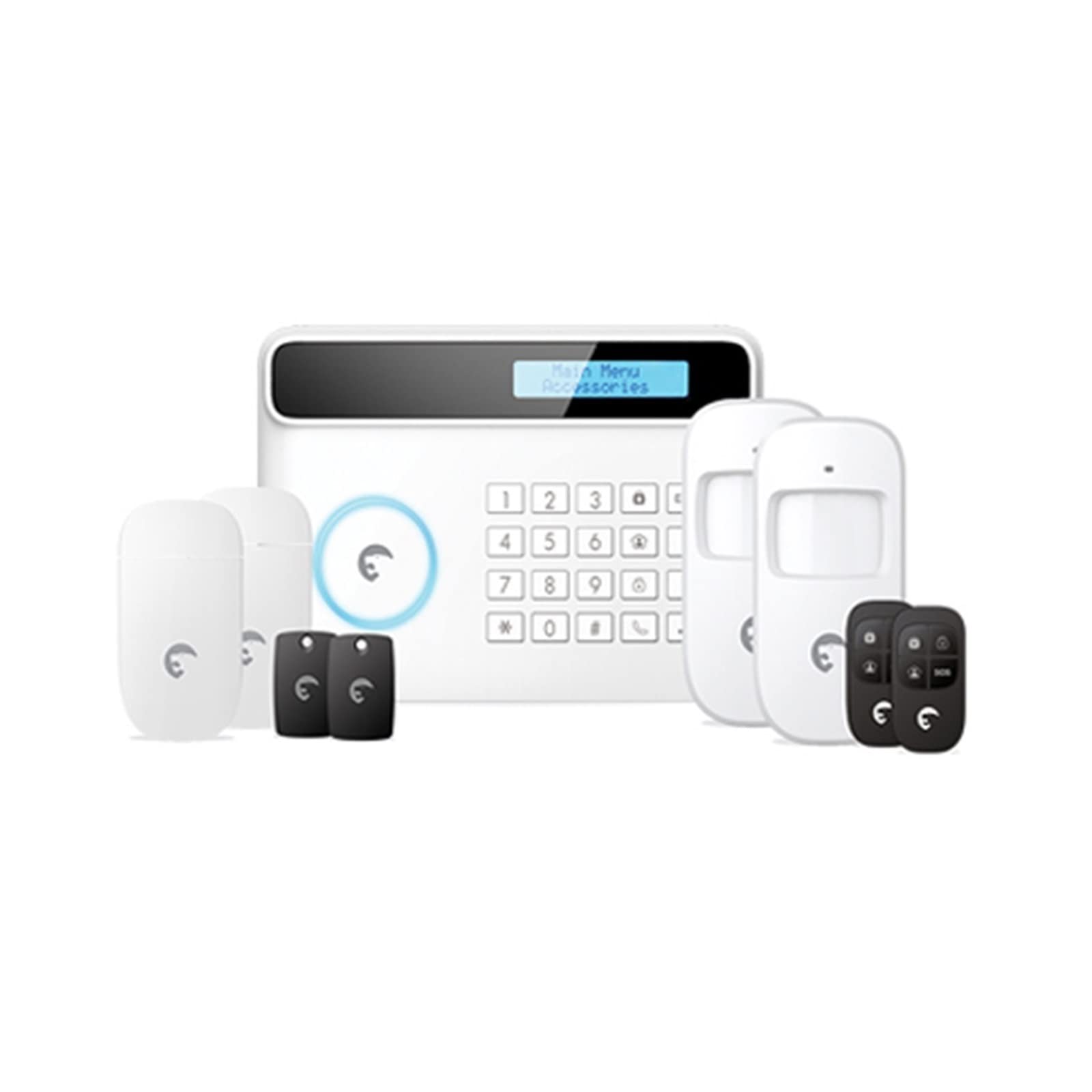 Kit Allarme Casa, Wifi App Controlla il di sicurezza della casa GSM SIM Scheda+ di allarme wifi s4 plus