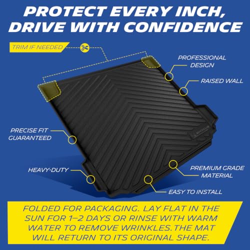 Image of Michelin Vehicle Mats for 2019-2026 BMW X5 Gas & PHEV, 5 Seats, Trunk Mat