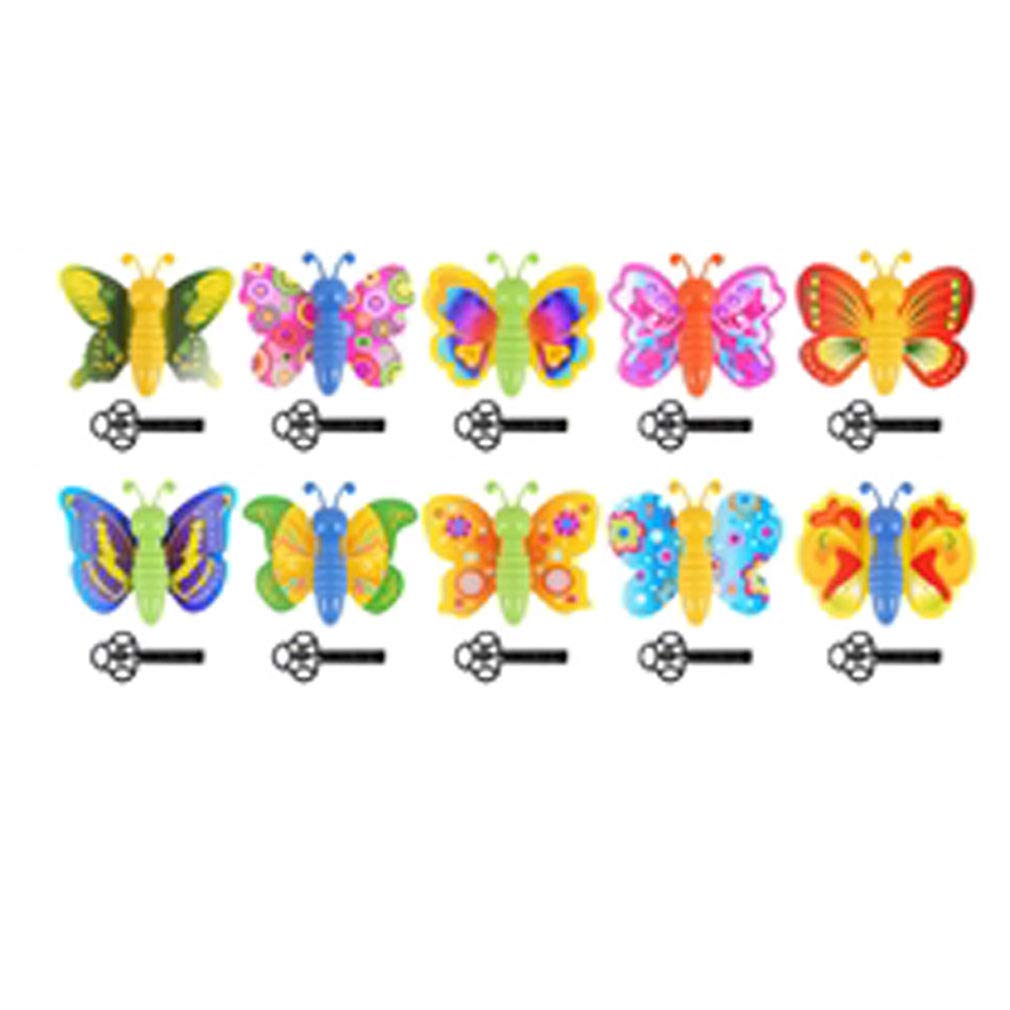 MW Wholesale Party Filler Childrens Kids Birthday Christmas Party Bag Toy Key Spring Butterfly x 20