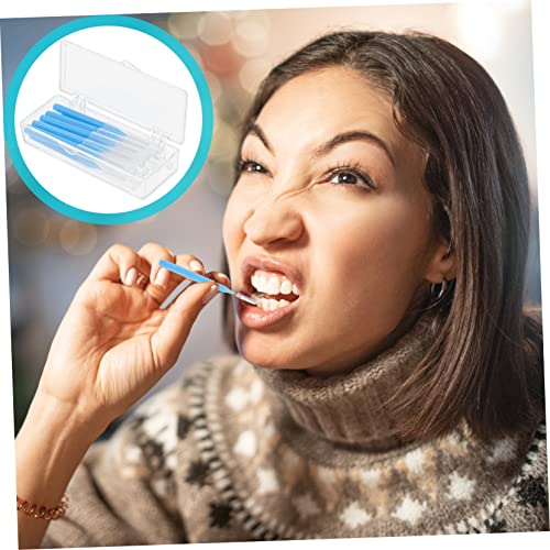 DOITOOL Escova Interdental De Limpeza Fio Dental De Viagem Ferramenta De Limpeza Escova De Limpeza D