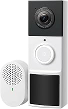 2K Wireless Video Doorbell With Chime, 160° View, Person Detection