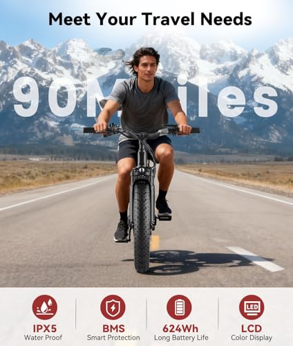 OTD 1600W Peak Electric All-Terrain E-Bike