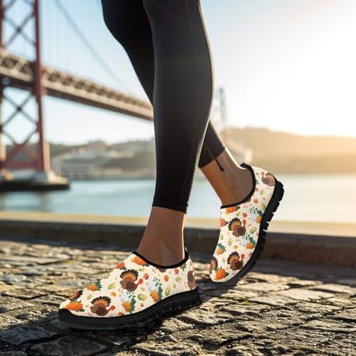 Image of Women's Loafers Slip On Slip Shoe Casual Walking Shoes Non Slip Work Shoes Mesh Athletic Sneakers