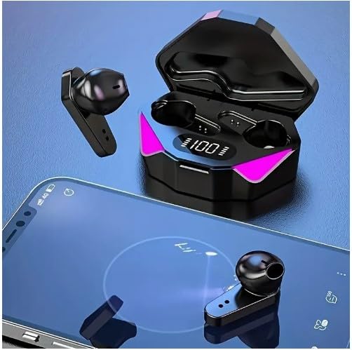 2025 Year New Wireless Earphones with LED Display - Touch in-Ear TWS Headset for iOS/Android, Sports Music Gaming Headset, Rechargeable Lithium Battery, USB Type-C Charging 3
